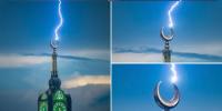 آسمانی بجلی صرف مکہ کلاک ٹاور کے ہلال سے ہی کیوں ٹکراتی ہے؟