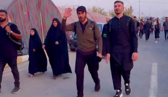 عراق: عمران عباس کا نجف سے کربلا کا پیدل سفر