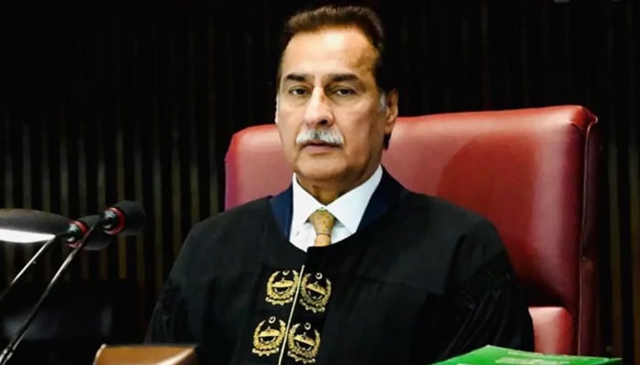 قومی اسمبلی کے اسپیکر ایاز صادق—فائل فوٹو