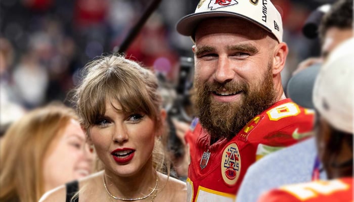 Travis Kelce embraces life as Taylor Swifts arm candy