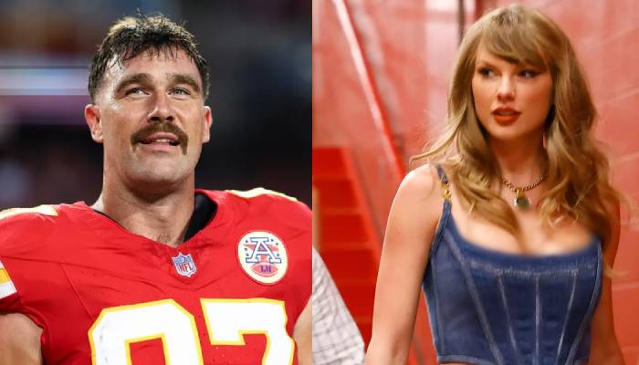 Taylor Swift cheers on beau Travis Kelce at Chiefs season-opener