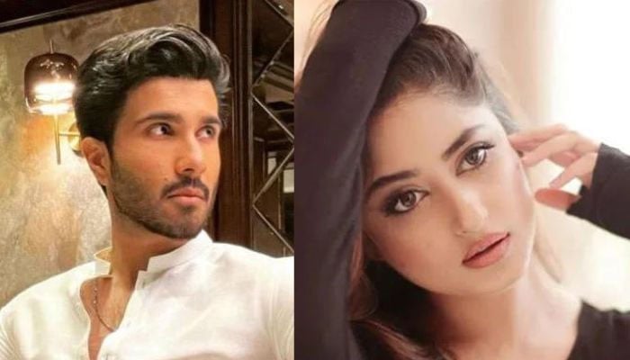 Feroze Khan and Sajal Aly worked together in the drama serial Gul-e-Rana