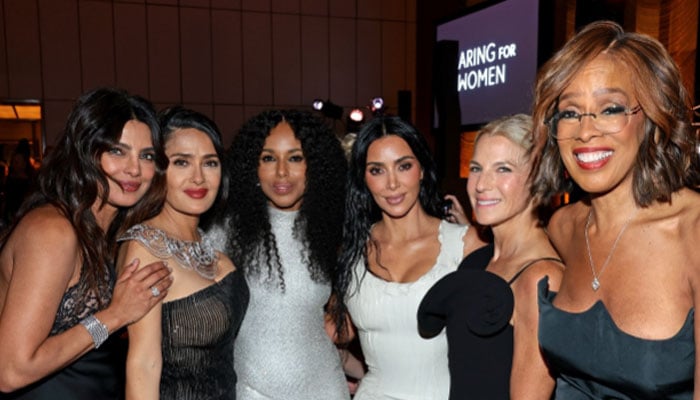 Kim Kardashian, Salma Hayek join Priyanka Chopra for Caring for Women gala