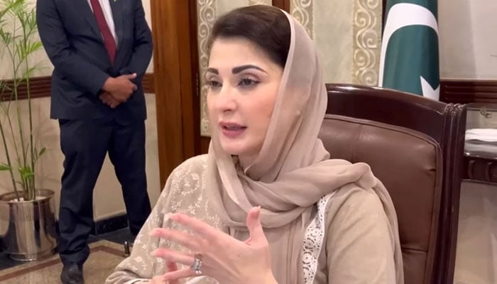 وزیرِ اعلیٰ پنجاب مریم نواز شریف---فائل فوٹو