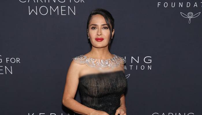 Salma Hayeks jaw-dropping Caring for Women gala get-ready diary