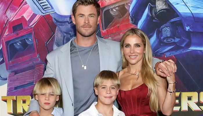 Chris Hemsworth brings wife, kids to Transformers One Sydney premiere