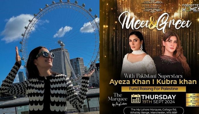 Ayeza Khan is gearing up for a meet and greet session with fans in Manchester on September 19, 2024