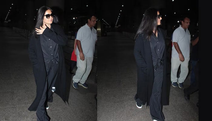 Katrina Kaif rocks her Kala Chashma as she arrives in Mumbai