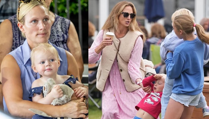 Zara Tindall loves being a responsible mother to Mia, Lena, and Lucas Tindall during public outings