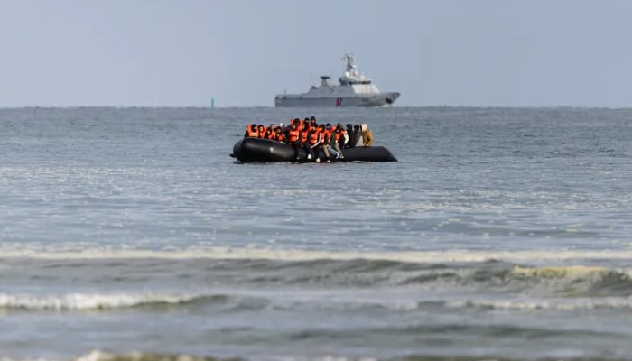 French authorities said six migrants, including a 10-month-old baby, are in hospital