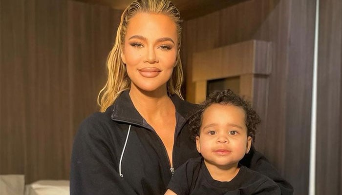 Khloé Kardashians son Tatum looks just like uncle Rob in new photo