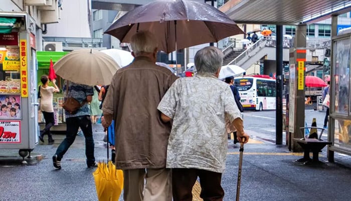 Japanese government data revealed elderly population is soaring to a record high of 36.25 million