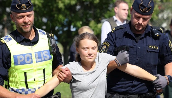 Climate activist Greta Thunberg faces antisemitism backlash after anti-Israel protest arrest