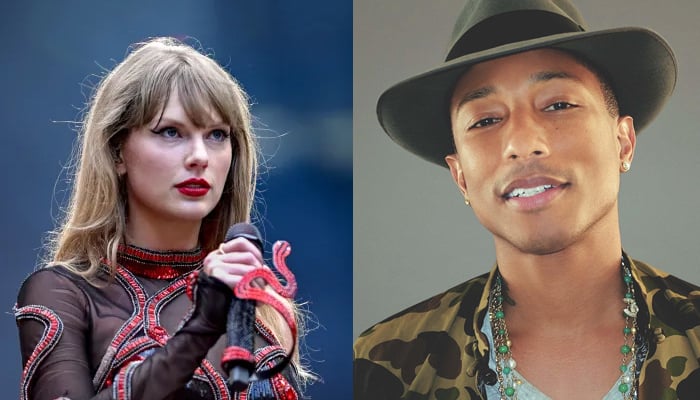 Pharrell Williams took take a dig at Taylor Swift following her Kamala Harris endorsement