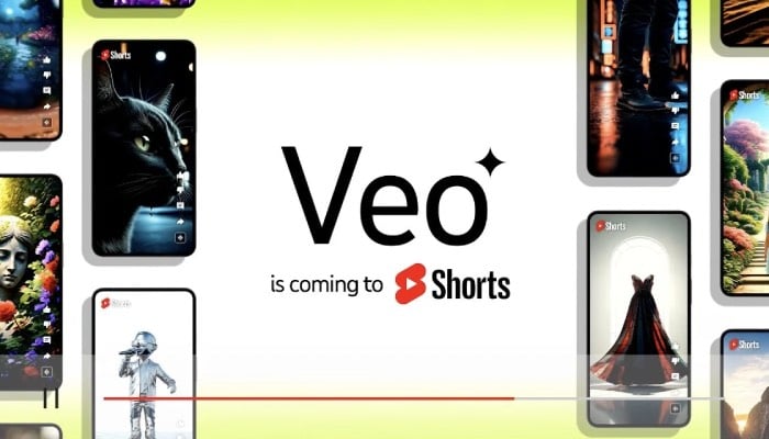 YouTube unveils Veo AI tool to revolutionize Shorts with dynamic backgrounds