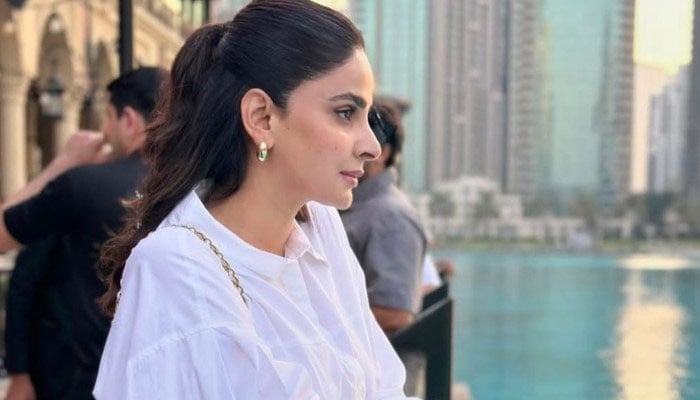 Saba Qamar unveils stunning photos from her Dubai trip