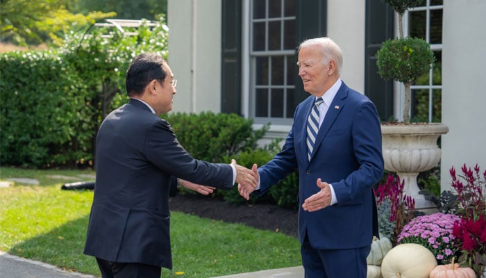 President Biden host Japanese PM Fumio Kishida in Delaware