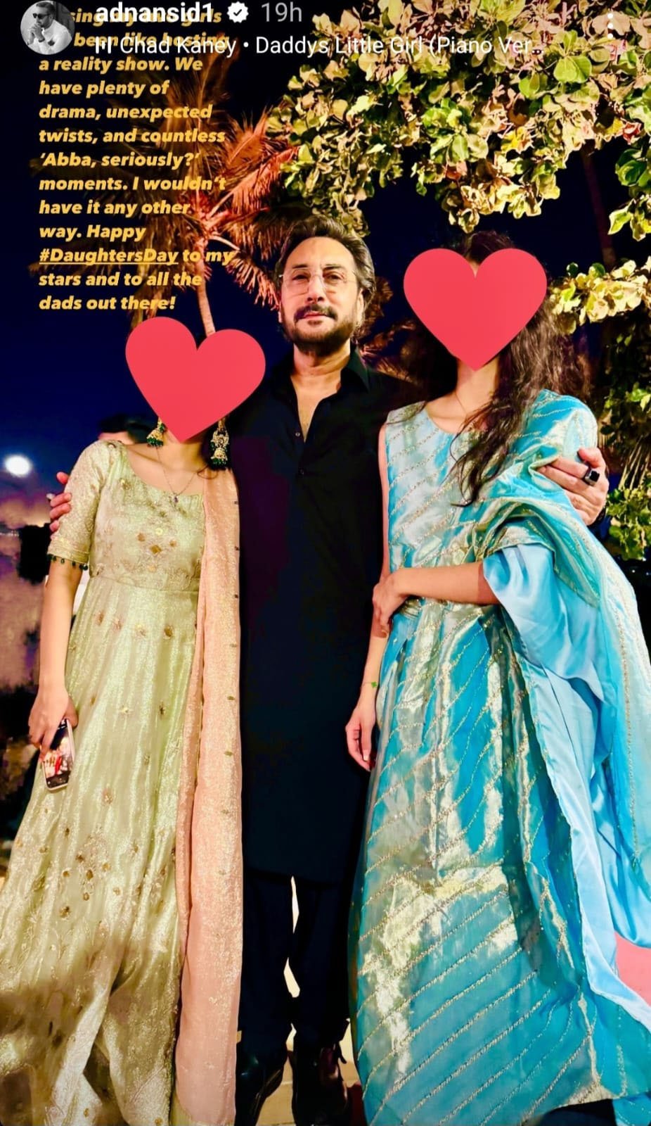 Adnan Siddiqui celebrates daughters day with heartfelt message