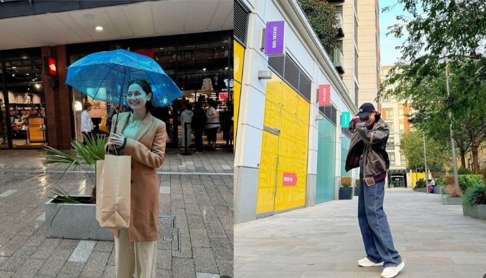 Pakistans dimple queen Hania Aamir is making most of her time in London