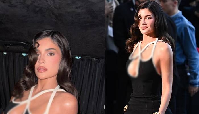 Kylie Jenner rocks chic black gown at Schiaparellis Paris Fashion Week