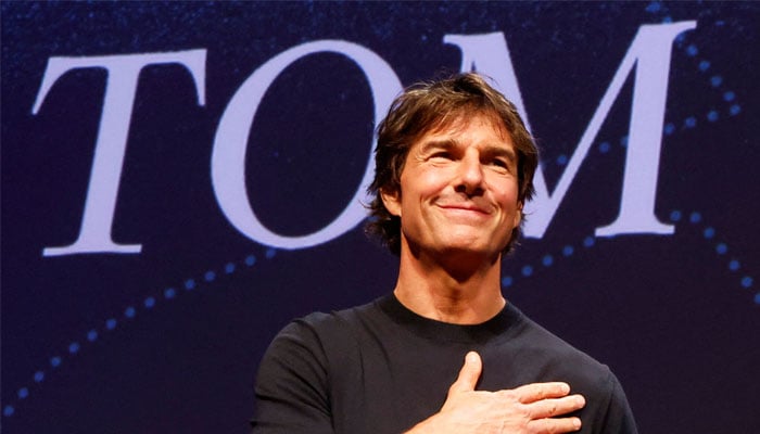 Tom Cruise makes surprise appearance at Top Gun: Maverick Orchestral Concert