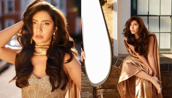 Mahira Khan fans compare her to gorgeous tall glass of champagne! in new Hum award show look