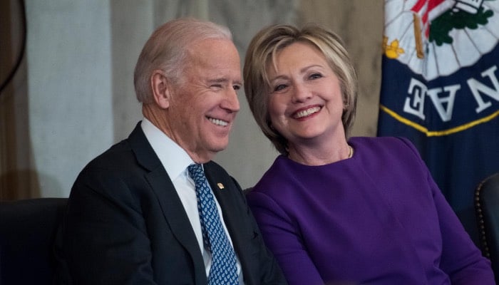 Hillary Clinton praises Joe Bidens decision to withdraw from election