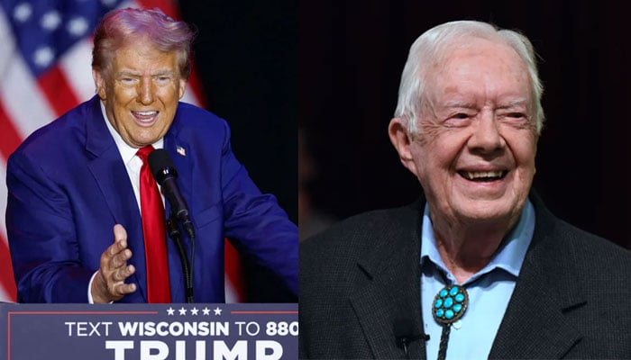 Donald Trump takes jab at Jimmy Carter on his 100th birthday