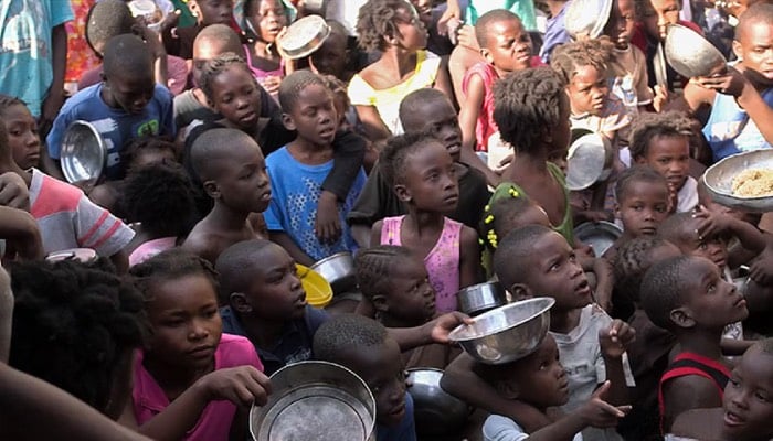 Haitian children in urgent need of aid as hunger levels soar