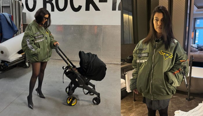 Kourtney Kardashian shares glimpses into her cozy fall with Travis Barker, son Rocky