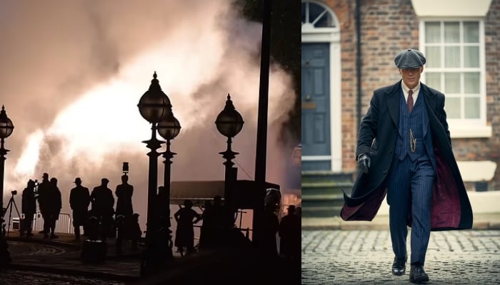 Peaky Blinders movie takes over Liverpool City centre with explosive action scenes