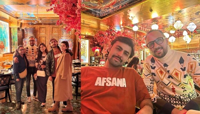 Urwa Hocane and Farhan Saeed dine at a poshest restaurant in London