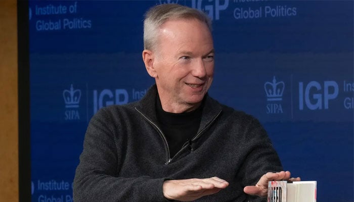 Former Google CEO advocates for AI investment over climate goals