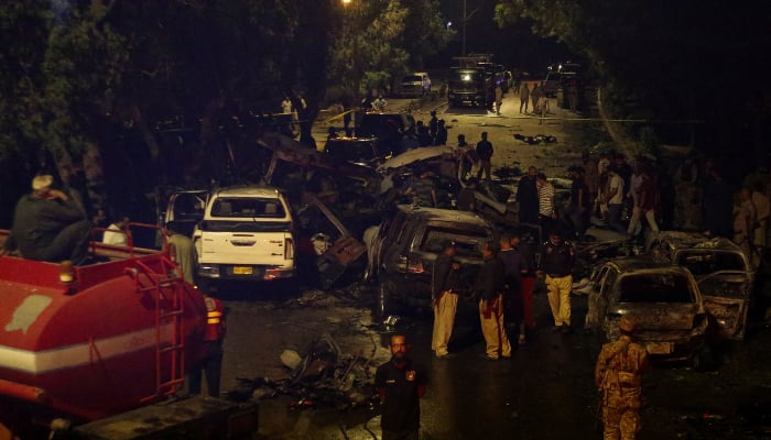 Chinese Embassy called the explosion near the airport in Karachi a ‘terrorist attack’