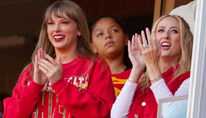 Taylor Swift debunks Brittany Mahomes split rumours at Travis Kelces game