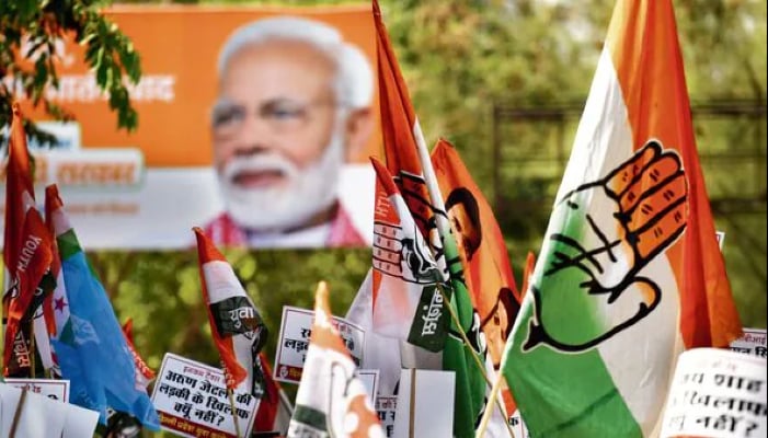 Modi’s BJP wins in Haryana and Congress alliance leads in Kashmir