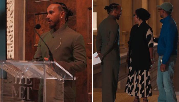 Lewis Hamilton expresses gratitude to co-chair 2025 Met Gala