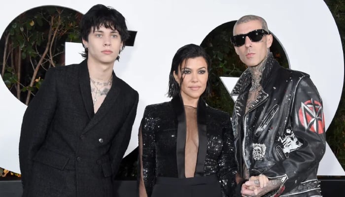 Kourtney Kardashian, Travis Barker celebrate 21st birthday of son Landon Barker