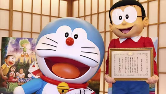 The woman who voiced Japanese robotic cartoon Doraemon has died