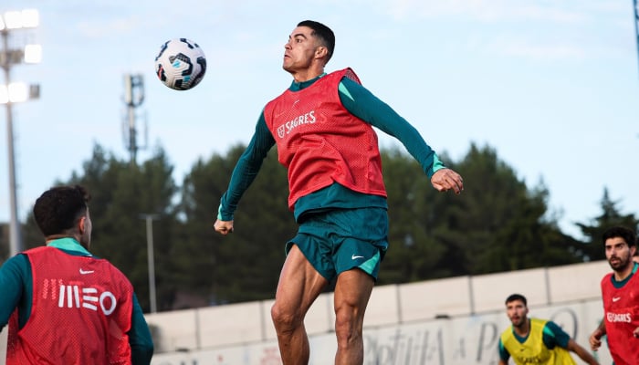 Portuguese soccer star gears up for clash against Poland in UEFA Nations League