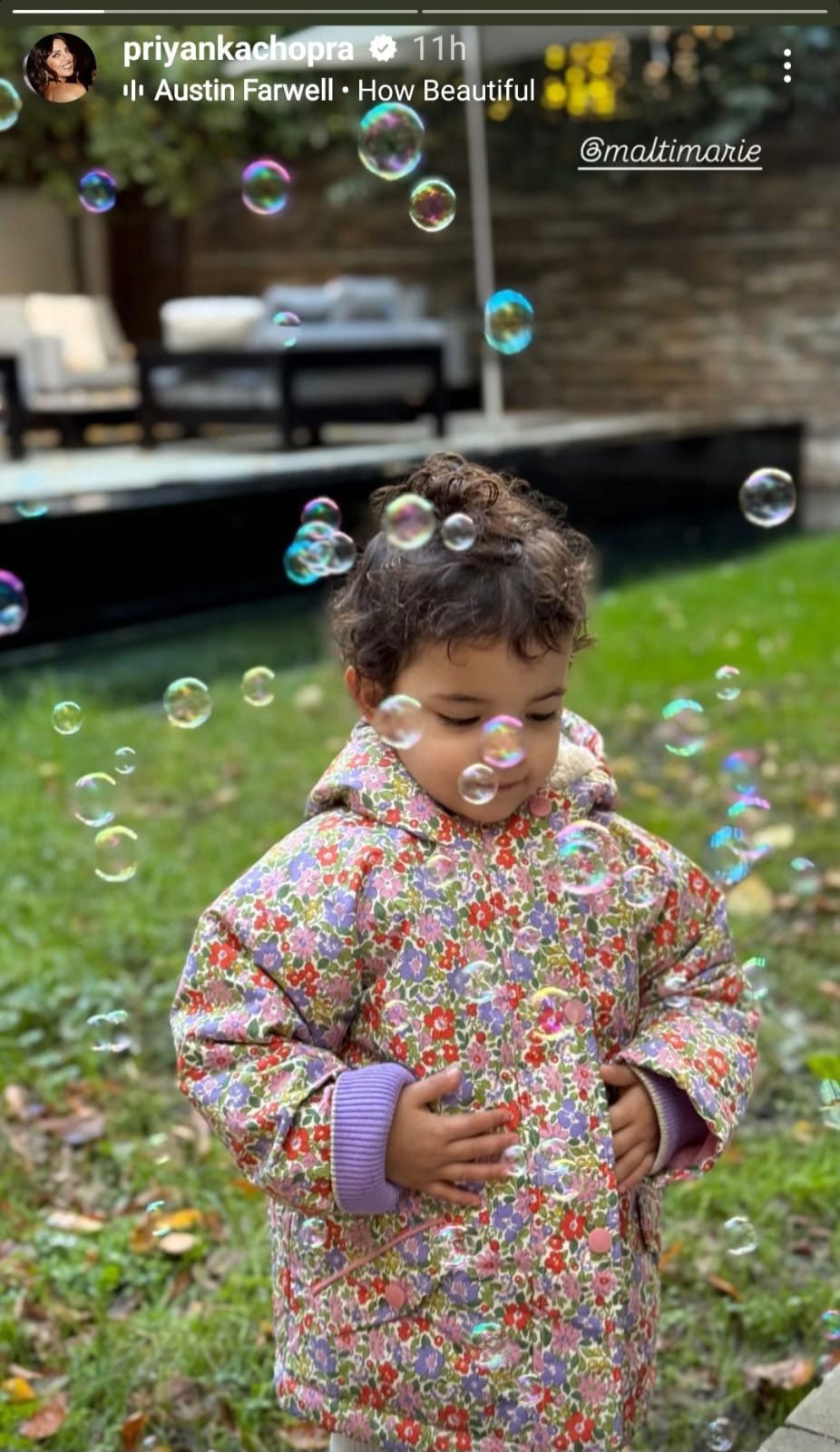 Priyanka Chopra offers glimpse into her daughters playdate and bubble time