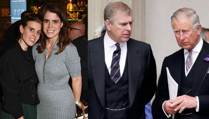 Princess Eugenie, Beatrice plead with King Charles to forgive Prince Andrew