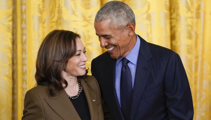 Barack Obama slammed for promoting ‘identity politics’ with Harris endorsement