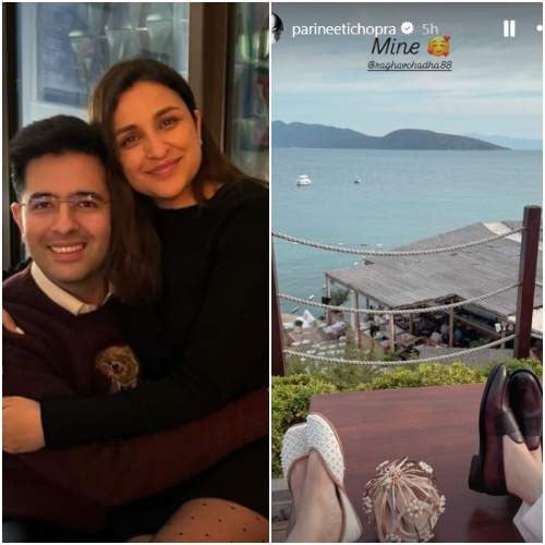 Parineeti Chopra, Raghav Chadha enjoy seaside moment in Turkey