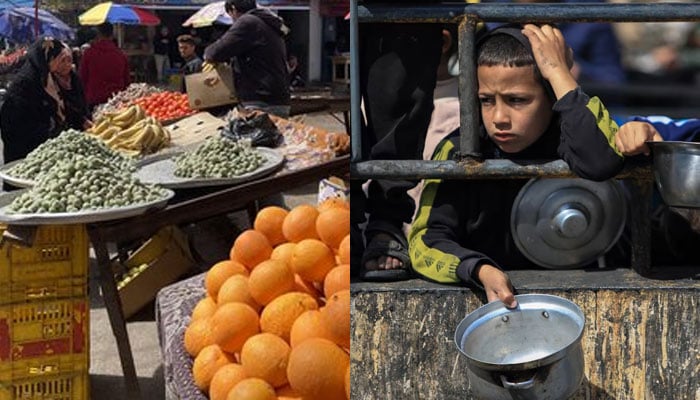 Food prices skyrocket in Gaza, just one kilo of flour costs over 11,000 Pakistani rupees