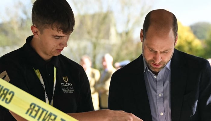 Prince William spreads joy by engaging with rural students in Cornwall