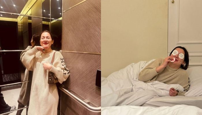 The dimple queen Hania Amir graced the star-studded Billie Eilish concert in Mayfair, London