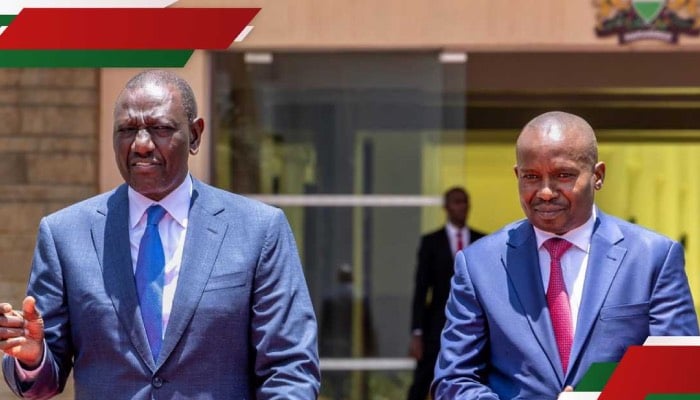 Kenyas Ruto names Kithure Kindiki to fill deputy president vacancy after Gachaguas removal