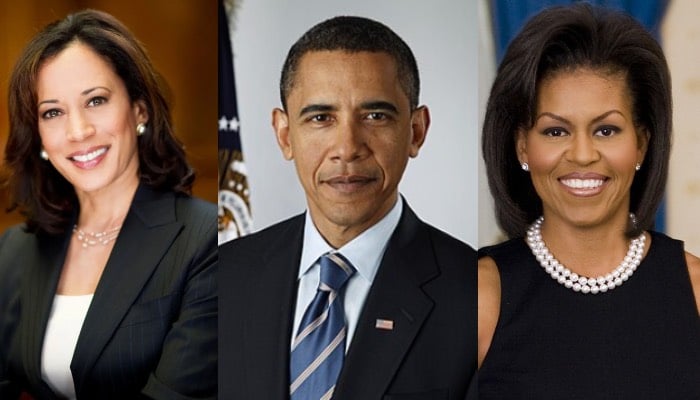 Kamala Harris gears up for first-ever campaign with Barack and Michelle Obama