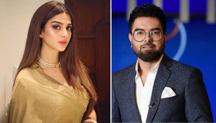 Sonya Hussyn trolls Yasir Hussain for his outfit choice